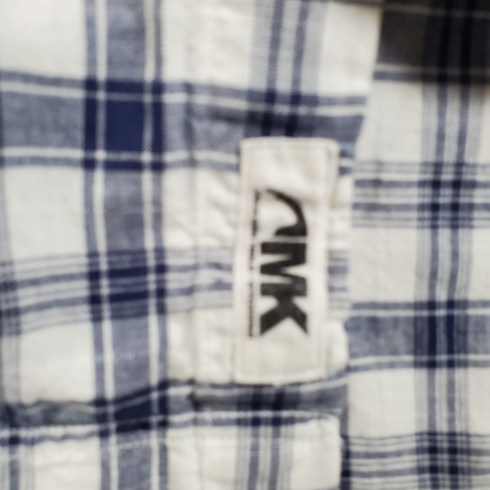 Mountain Khakis Shirt Mens XL Blue Plaid Short Sleeve Hiking Outdoor Gorpcore - Picture 6 of 10